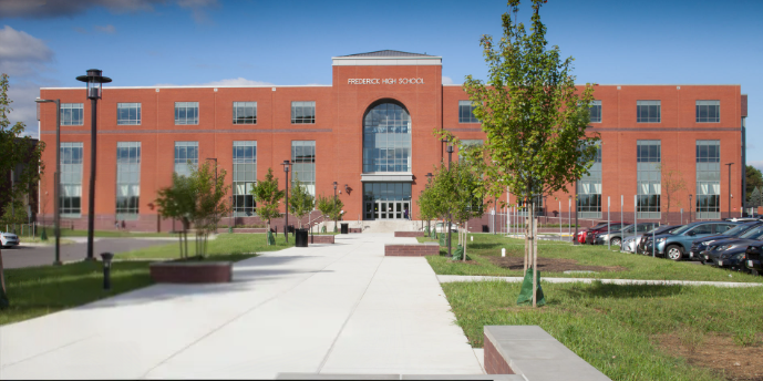 Frederick High School — venue for Beauty and the Beast 2026
